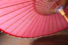 画像をギャラリービューアに読み込む, 日傘【二重張　胡粉×赤】

