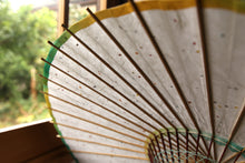 画像をギャラリービューアに読み込む, 日傘【軒ぼかし　グリーンイエロー】 - 和傘CASA
