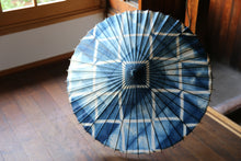 画像をギャラリービューアに読み込む, 日傘【石徹白藍染2023　スクエア】
