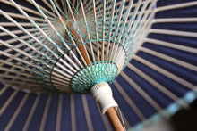 画像をギャラリービューアに読み込む, 日傘【網代軒奴　紫黒×かすみ染め（グリーン）】
