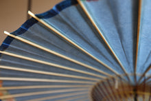 画像をギャラリービューアに読み込む, 蛇の目傘【月奴　水色×ヨット】 - 和傘CASA
