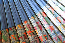 画像をギャラリービューアに読み込む, 蛇の目傘【月奴　水色×ヨット】 - 和傘CASA
