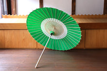 画像をギャラリービューアに読み込む, 日傘【花奴　七宝×緑】
