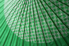 画像をギャラリービューアに読み込む, 日傘【花奴　七宝×緑】
