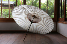 画像をギャラリービューアに読み込む, 蛇の目傘【胡粉（軒水色）】
