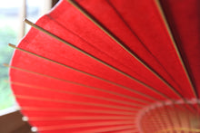 画像をギャラリービューアに読み込む, 蛇の目傘【赤】
