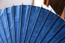 画像をギャラリービューアに読み込む, 日傘【二重張　紺×渦玉】 - 和傘CASA
