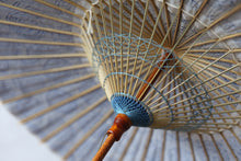 画像をギャラリービューアに読み込む, 日傘【二重張　紺×渦玉】 - 和傘CASA
