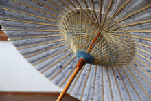 画像をギャラリービューアに読み込む, 日傘【二重張　紺×大穴落水】 - 和傘CASA
