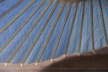 画像をギャラリービューアに読み込む, 日傘【二重張　紺×水玉（水色）】
