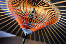 画像をギャラリービューアに読み込む, 蛇の目傘【中張　紫黒×空色】
