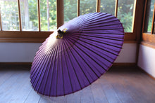 画像をギャラリービューアに読み込む, 蛇の目傘【紫】
