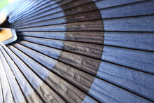 画像をギャラリービューアに読み込む, 蛇の目傘【中張　空色×紫黒】
