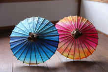 画像をギャラリービューアに読み込む, まめ和傘【夕やけC】
