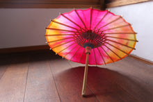 画像をギャラリービューアに読み込む, まめ和傘【夕やけC】
