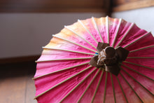 画像をギャラリービューアに読み込む, まめ和傘【夕やけC】
