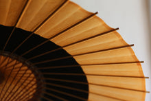 画像をギャラリービューアに読み込む, 蛇の目傘【助六　柿渋染×黒】
