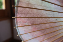 画像をギャラリービューアに読み込む, 日傘【二重張　ムラ染　ピンク系×白】
