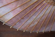 画像をギャラリービューアに読み込む, 日傘【二重張　ムラ染　ピンク系×白】
