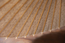 画像をギャラリービューアに読み込む, 日傘【二重張　柿渋染手漉き美濃和紙（黒柿）×透かし和紙水玉（大）】
