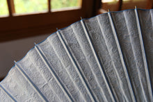 画像をギャラリービューアに読み込む, 日傘【二重張　胡粉×ぼかし染め（ブルー）】
