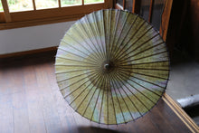 Cargar imagen en el visor de la galería, Sombrilla [de doble capa, teñida irregularmente, de color blanco verdoso].
