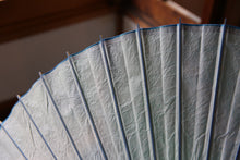 画像をギャラリービューアに読み込む, 日傘【二重張　胡粉×ぼかし染め（ブルーグリーン）】
