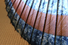 画像をギャラリービューアに読み込む, 蛇の目傘【輪　ギャラクシー×柿渋（赤骨）】（女竹） - 和傘CASA
