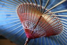 画像をギャラリービューアに読み込む, 蛇の目傘【石徹白藍染2026　】 - 和傘CASA
