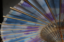 画像をギャラリービューアに読み込む, 日傘【二重張　紺×折染（ブルー系）】
