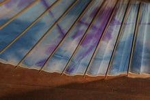 画像をギャラリービューアに読み込む, 日傘【二重張　紺×折染（ブルー系）】
