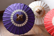 将图片加载到图库查看器，Mame 日本伞 [中张紫 x 云龙纸]
