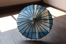 画像をギャラリービューアに読み込む, まめ和傘【石徹白藍染　窓】
