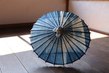 画像をギャラリービューアに読み込む, まめ和傘【石徹白藍染　窓】

