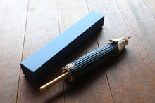 画像をギャラリービューアに読み込む, まめ和傘【石徹白藍染　窓】
