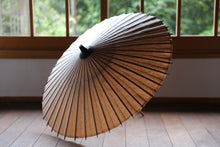 画像をギャラリービューアに読み込む, 日傘【二重張　雲竜紙×柿渋染】（女竹）
