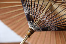 画像をギャラリービューアに読み込む, 日傘【二重張　雲竜紙×柿渋染】（女竹）
