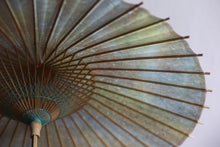 画像をギャラリービューアに読み込む, 日傘【二重張 かすみ染め ブルー系×白】（女竹） - 和傘CASA
