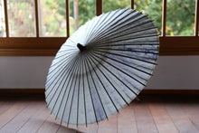 画像をギャラリービューアに読み込む, 日傘【二重張　水色×もみ紙 青ぼかし】 - 和傘CASA
