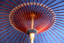 画像をギャラリービューアに読み込む, 【Y様専用】番傘【紺（赤骨）】
