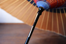 画像をギャラリービューアに読み込む, 蛇の目傘【中張　柿渋染×藍】
