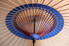 画像をギャラリービューアに読み込む, 蛇の目傘【中張　柿渋染×藍】
