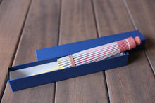 画像をギャラリービューアに読み込む, まめ和傘【切継ぎ　桜（グレー×ピンク）】 - 和傘CASA
