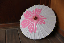 画像をギャラリービューアに読み込む, まめ和傘【切継ぎ　桜（グレー×ピンク）】 - 和傘CASA
