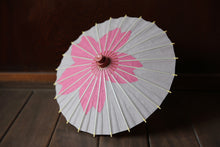 画像をギャラリービューアに読み込む, まめ和傘【切継ぎ　桜（グレー×ピンク）】 - 和傘CASA
