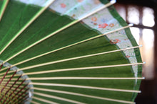 画像をギャラリービューアに読み込む, 蛇の目傘【月奴　鶯×小花】
