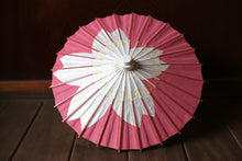 画像をギャラリービューアに読み込む, まめ和傘【切継ぎ　桜（ピンク×白）】 - 和傘CASA
