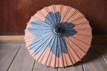 画像をギャラリービューアに読み込む, まめ和傘【切継ぎ　桜（茶×黒）】 - 和傘CASA
