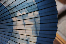 画像をギャラリービューアに読み込む, 蛇の目傘【石徹白藍染2024　助六　雪片】
