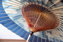 画像をギャラリービューアに読み込む, 蛇の目傘【石徹白藍染2024　助六　雪片】
